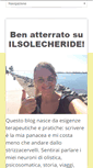 Mobile Screenshot of ilsolecheride.com